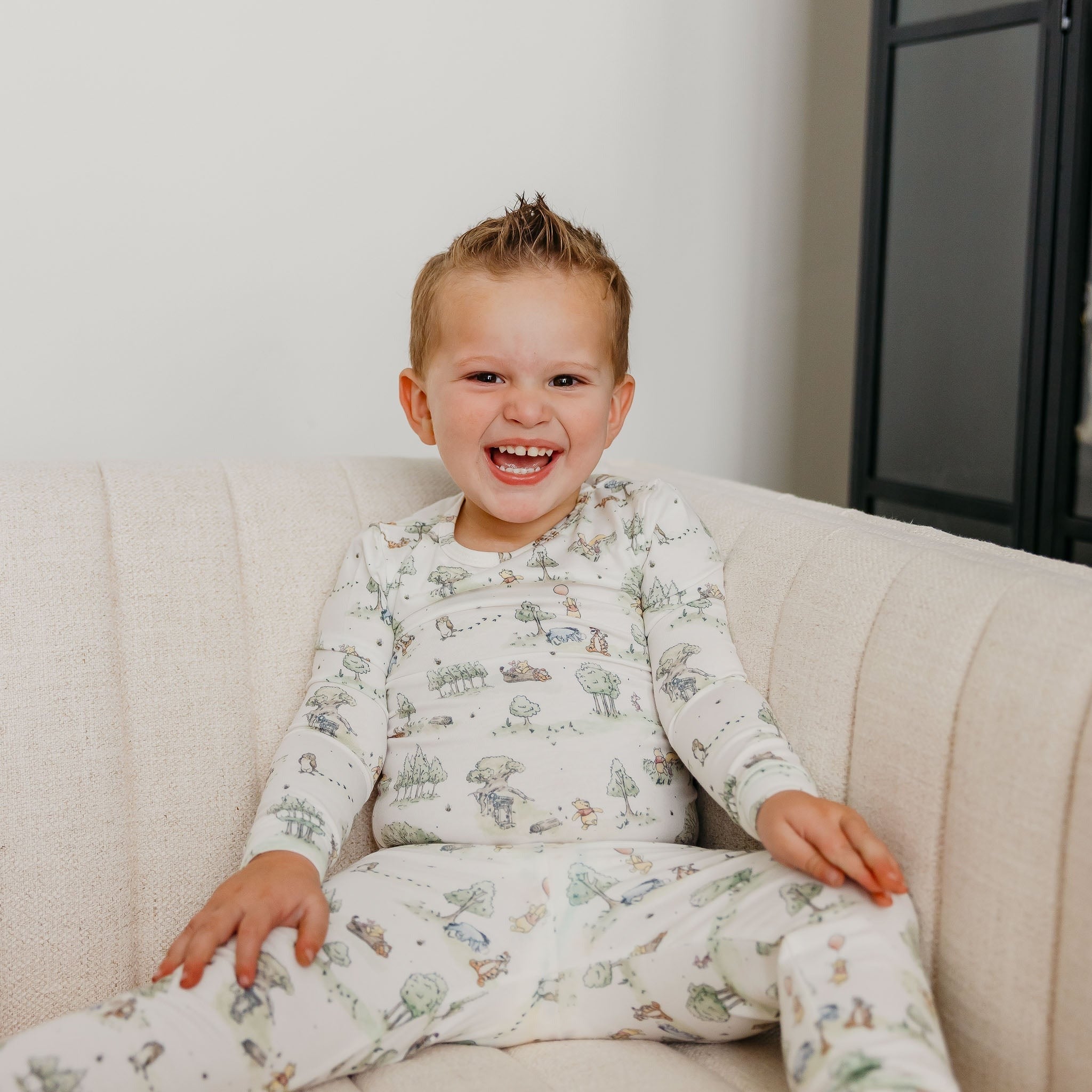 2pc Long Sleeve Pajama Set - Hundred Acre Wood