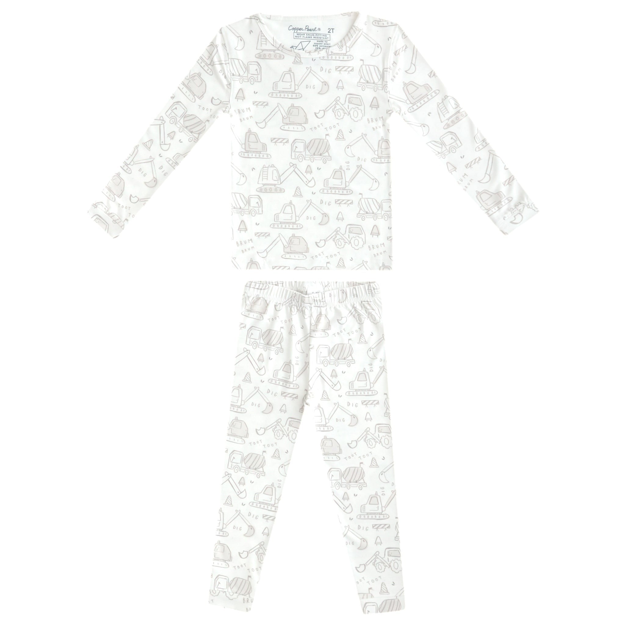 2pc Long Sleeve Pajama Set - Gage