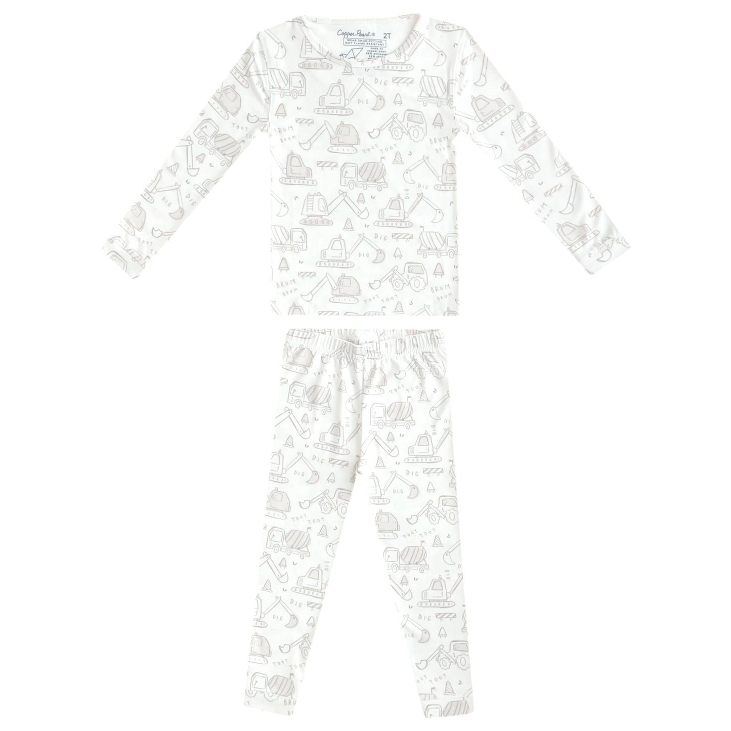 2pc Long Sleeve Pajama Set - Gage