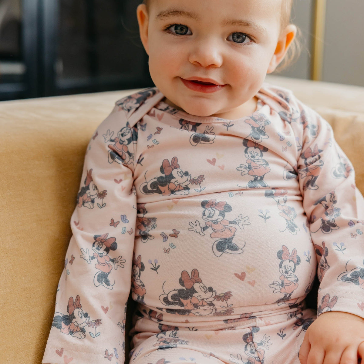 Long Sleeve Bodysuit - Minnie Mouse