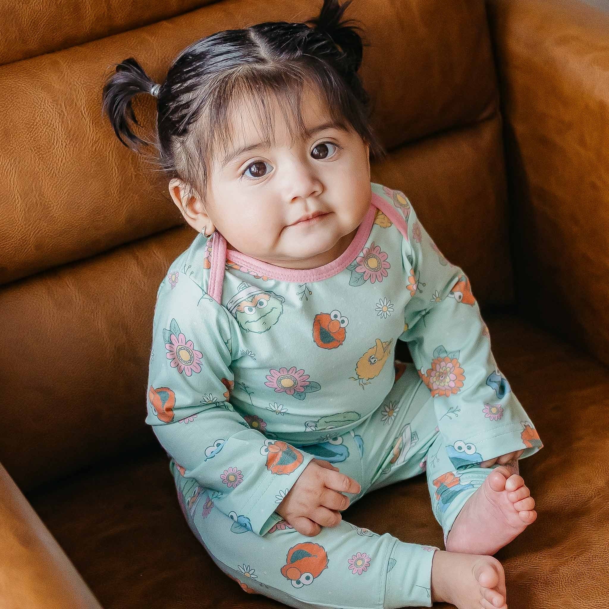 Baby Pants - Sesame Street Retro Floral