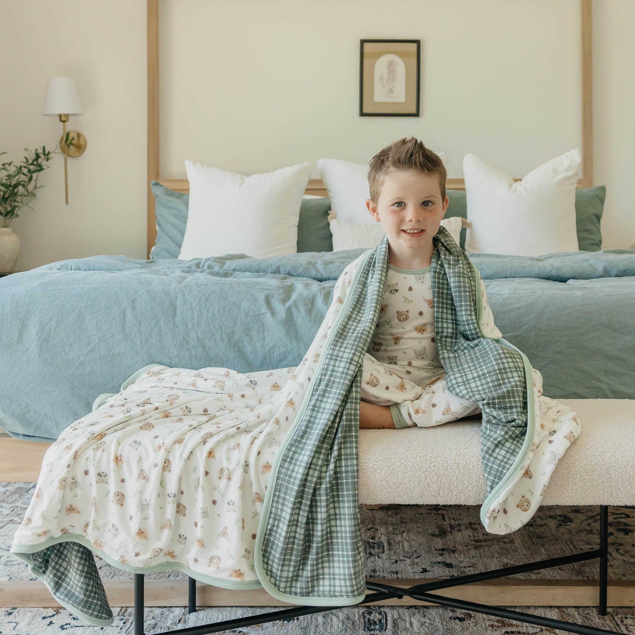 Three-Layer Jumbo Quilt - Wilder