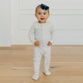 Zip-Up Footie Pajama - Haze