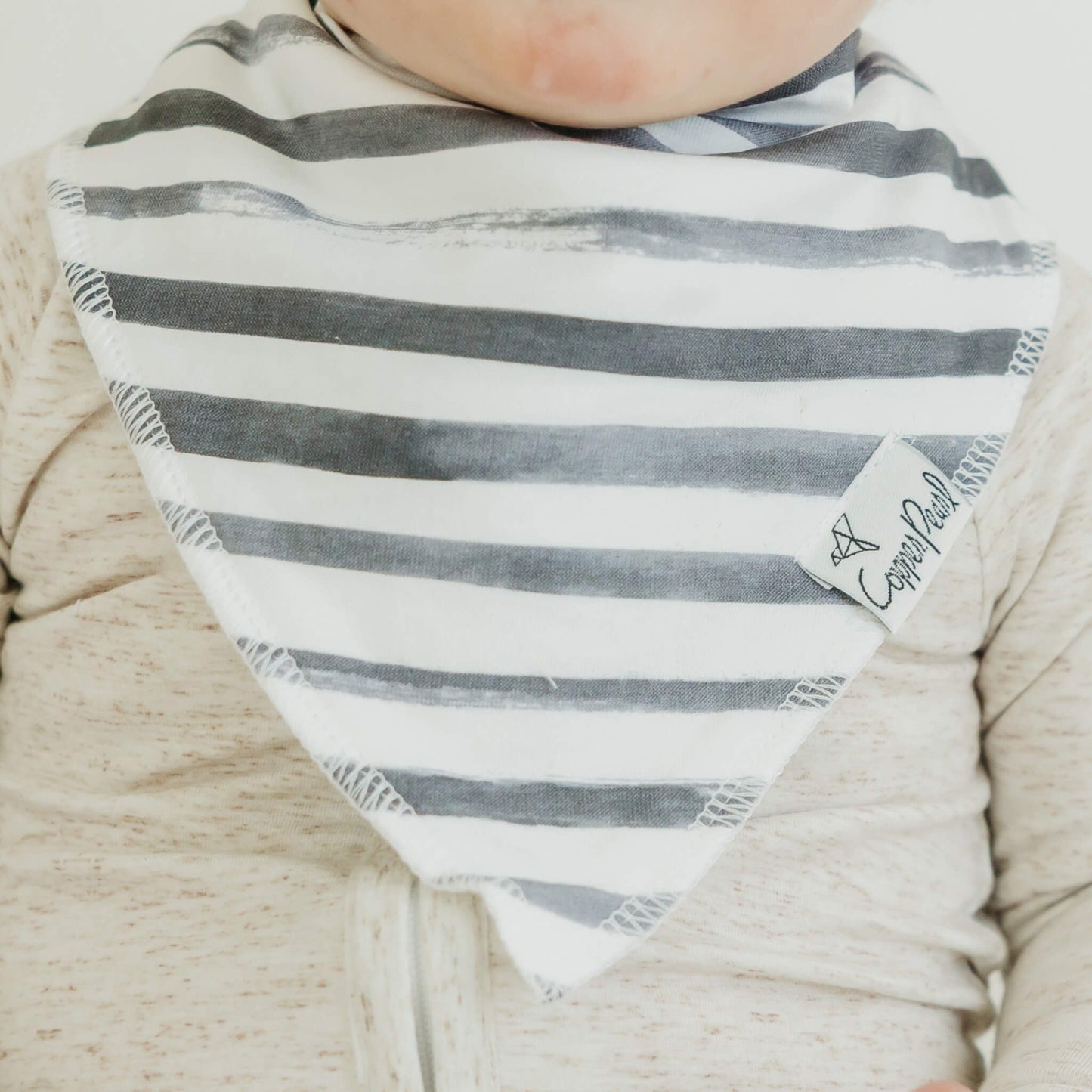 4 Pack Baby Bandana Bibs - Noah