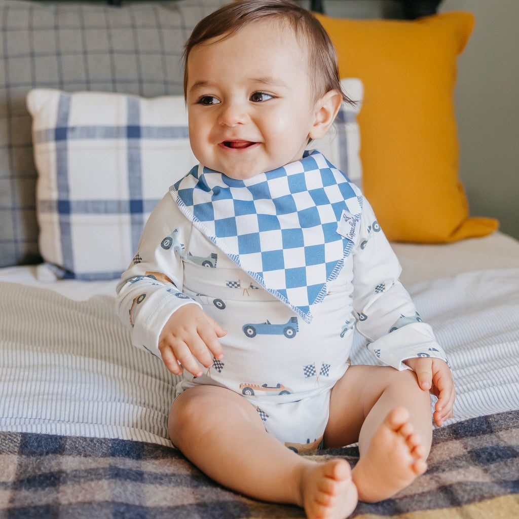 4 Pack Baby Bandana Bibs - Speedster