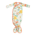 Newborn Knotted Gown - Rose