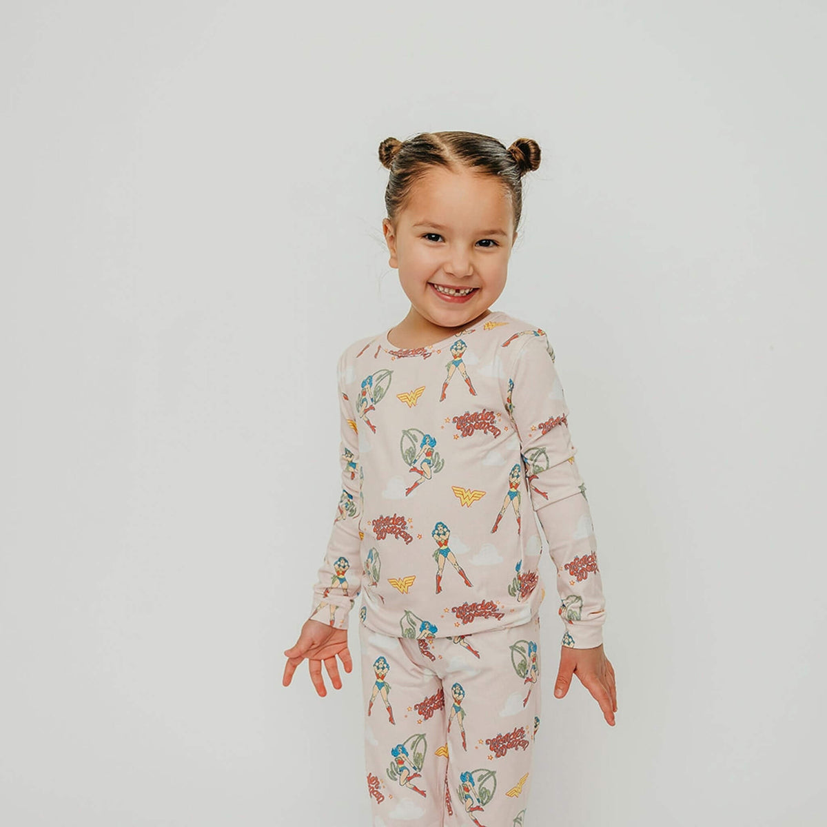 2pc Long Sleeve Pajama Set - Wonder Woman