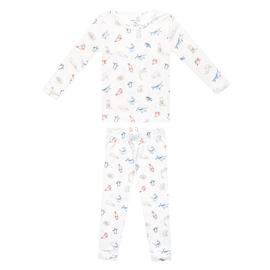 2pc Long Sleeve Pajama Set - Arctic Wonder