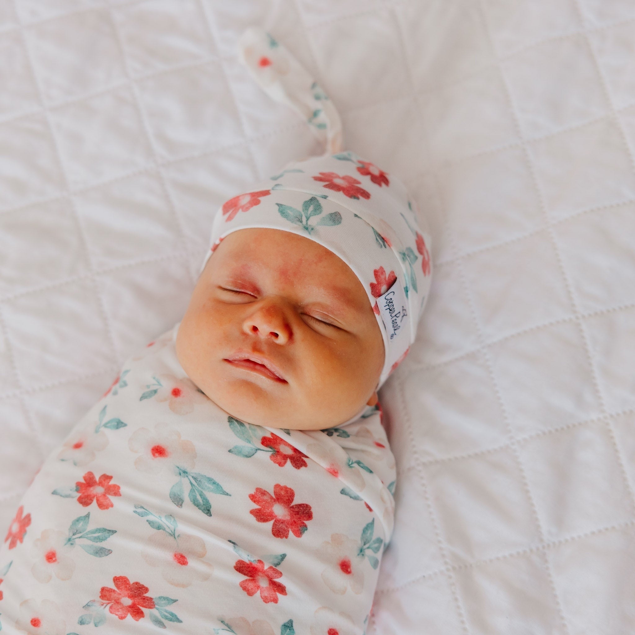 Top Knot Hat - Noel