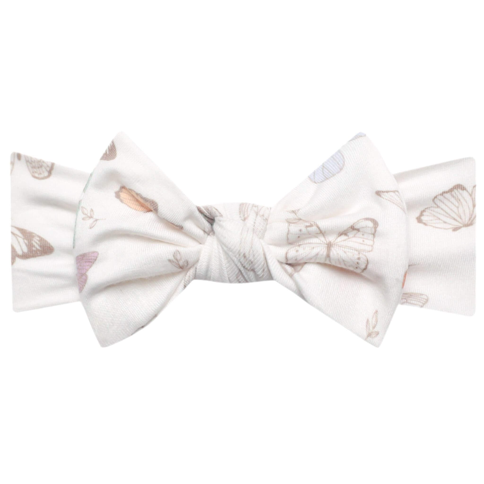 Knit Headband Bow - Luna