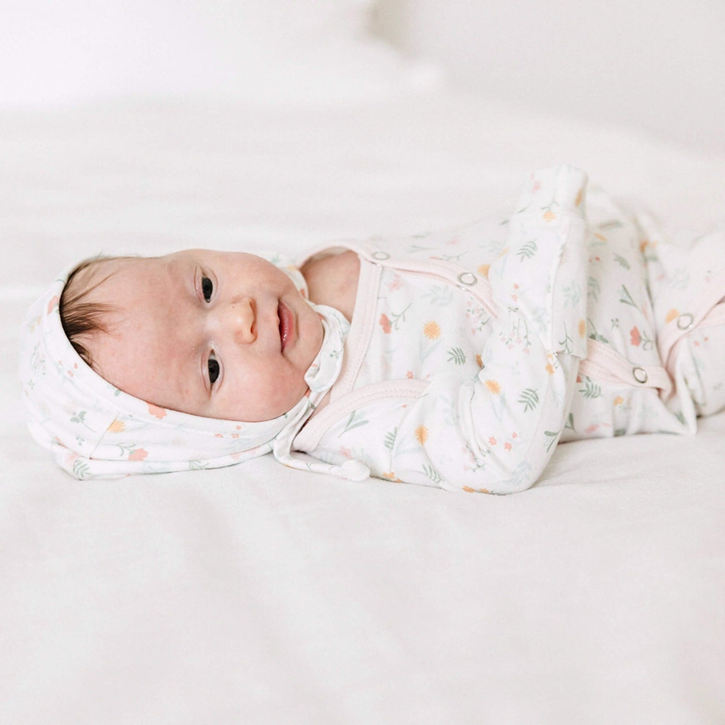 Newborn Knotted Gown - Mabel