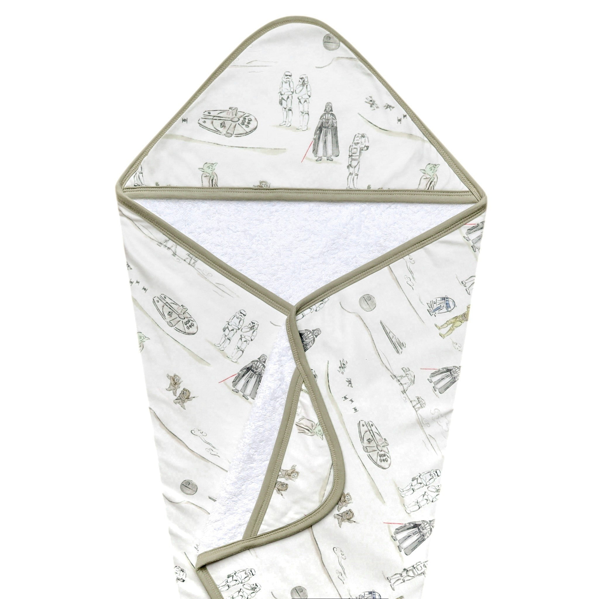 Premium Baby Knit Hooded Towel - Tatooine