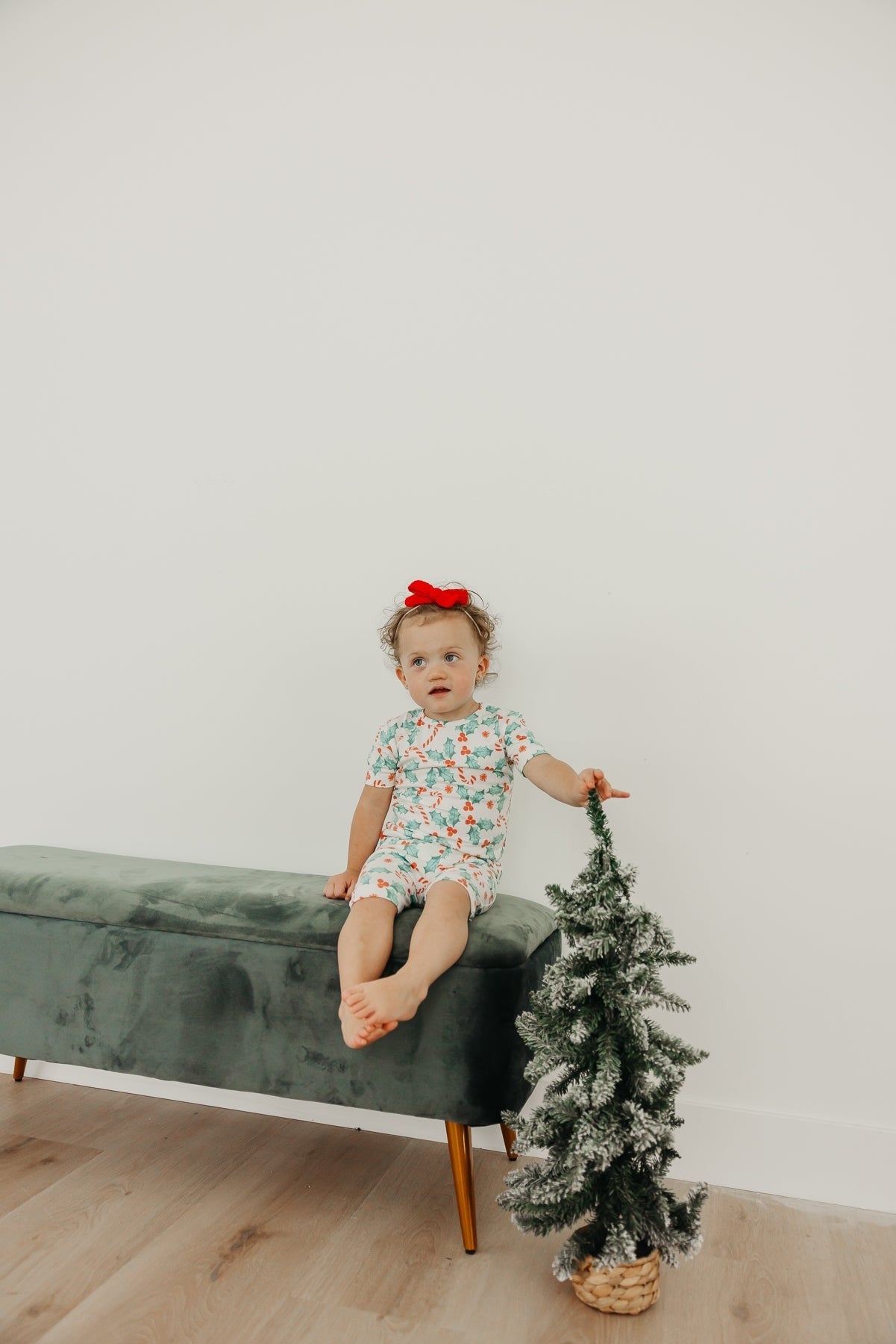 2pc Short Sleeve Pajama Set - Holly