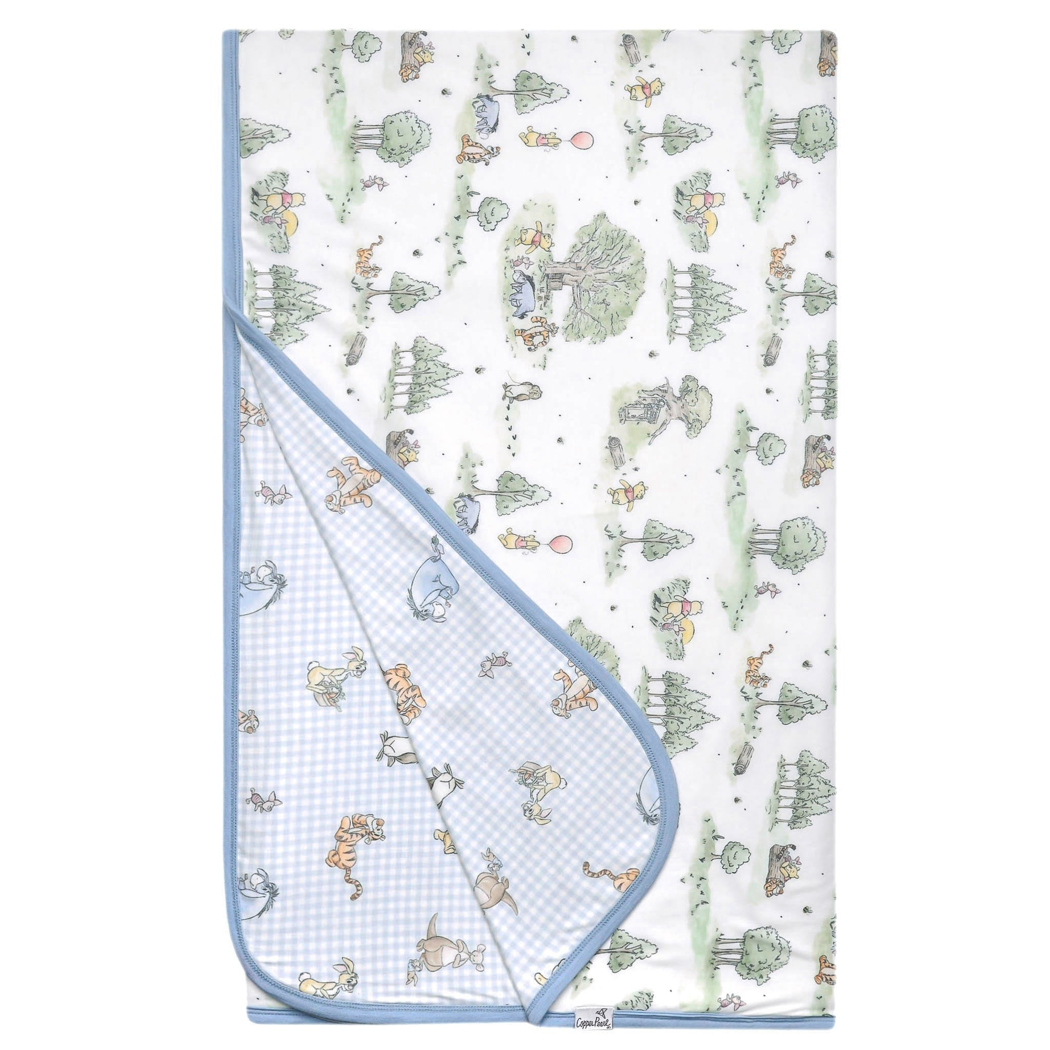 Three-Layer Jumbo Quilt - Hundred Acre Wood