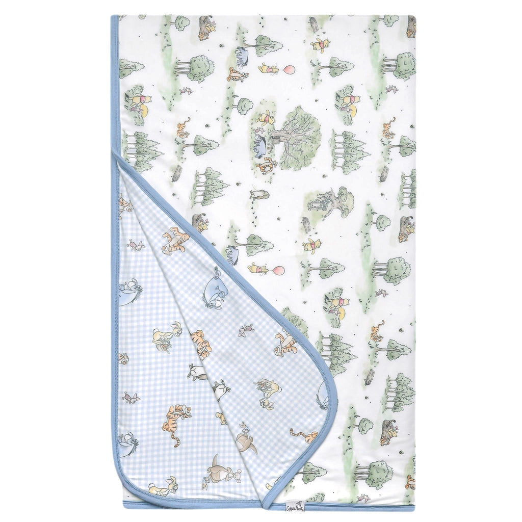 Three-Layer Jumbo Quilt - Hundred Acre Wood
