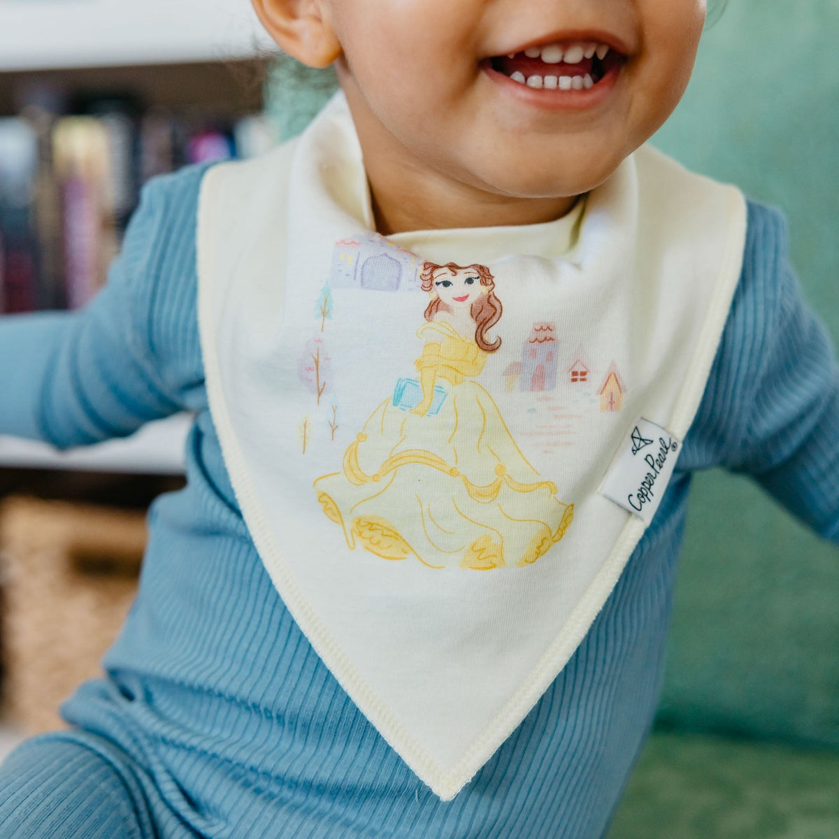 6 Pack Baby Bandana Bibs - Disney Princess