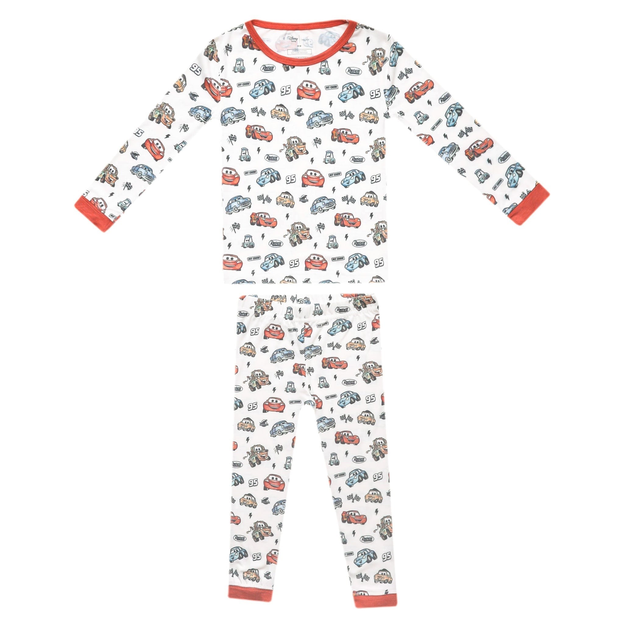 2pc Long Sleeve Pajama Set - Disney Pixar Cars