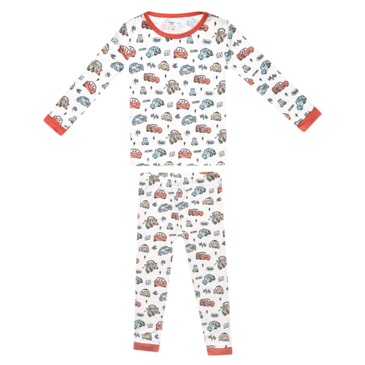 2pc Long Sleeve Pajama Set - Disney Pixar Cars