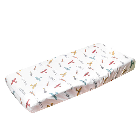 Premium Knit Diaper Changing Pad Cover - Ace
