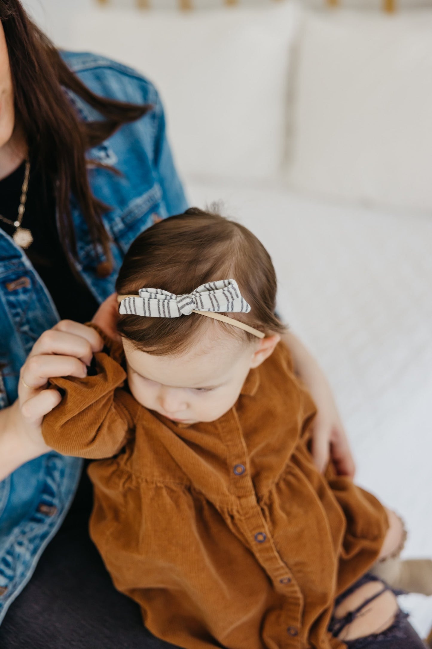 Ribbon Baby Bow - Midtown