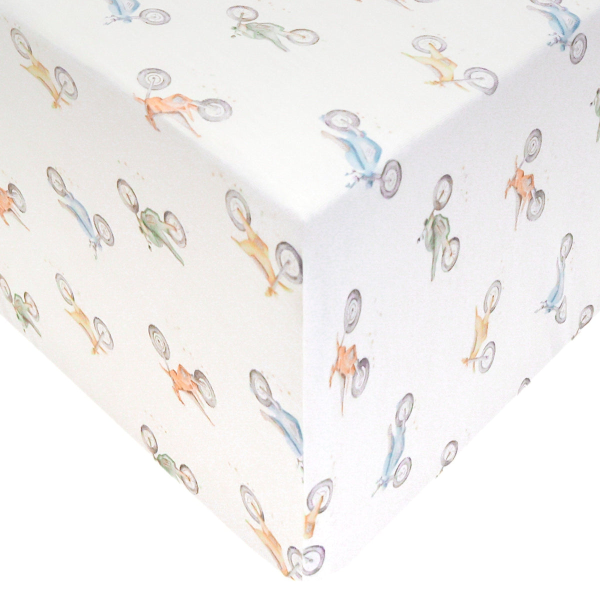 Premium Knit Fitted Crib Sheet - Ryder