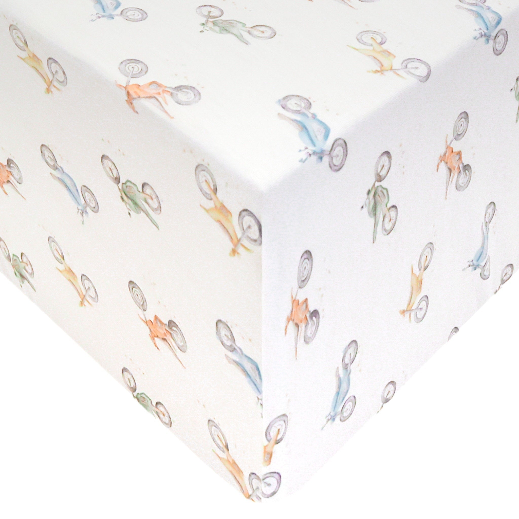 Premium Knit Fitted Crib Sheet - Ryder