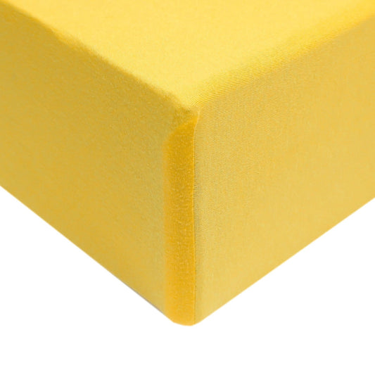 Premium Knit Fitted Crib Sheet - Banana