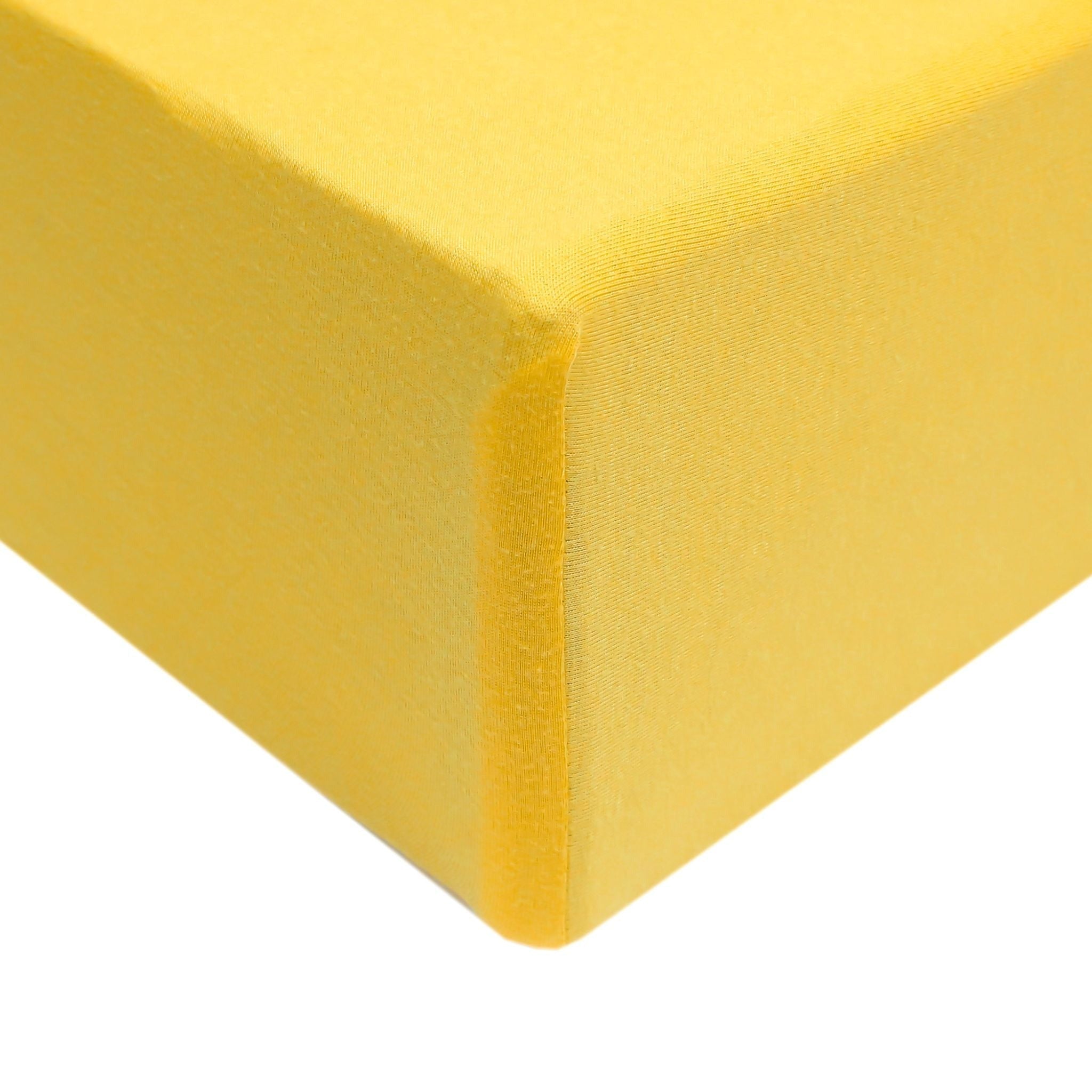 Premium Knit Fitted Crib Sheet - Banana