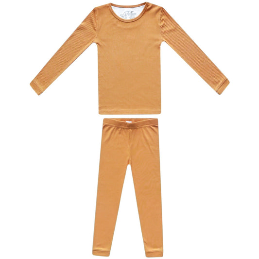 2pc Rib Knit Long Sleeve Pajama Set - Dolce