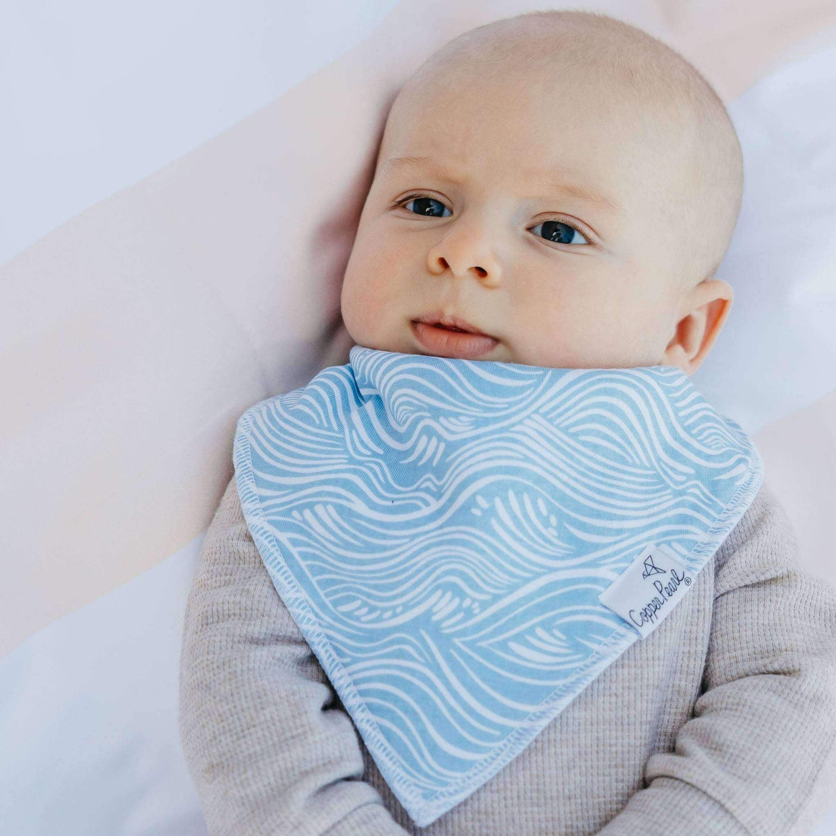 4 Pack Baby Bandana Bibs - Cove