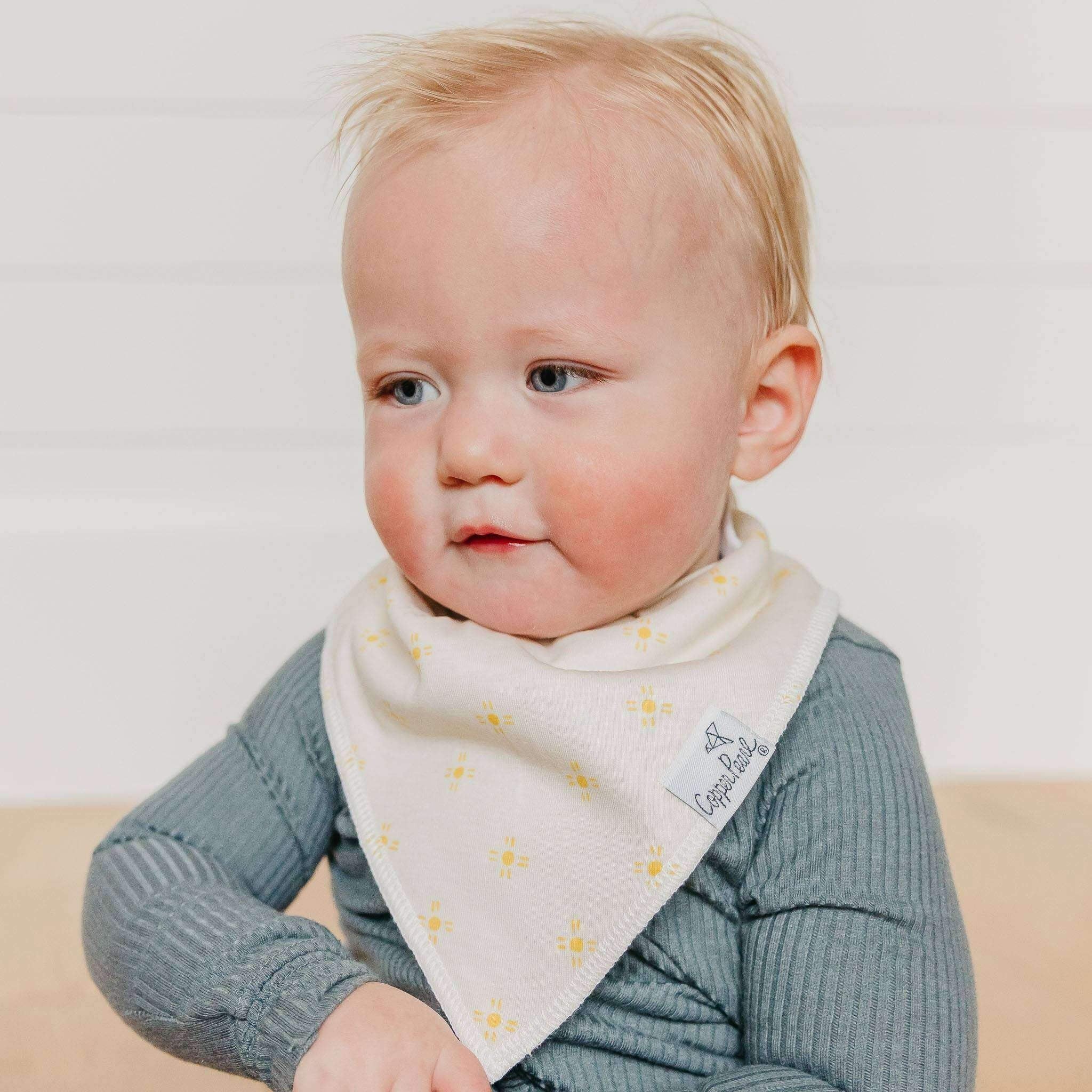 4 Pack Baby Bandana Bibs - Santa Fe