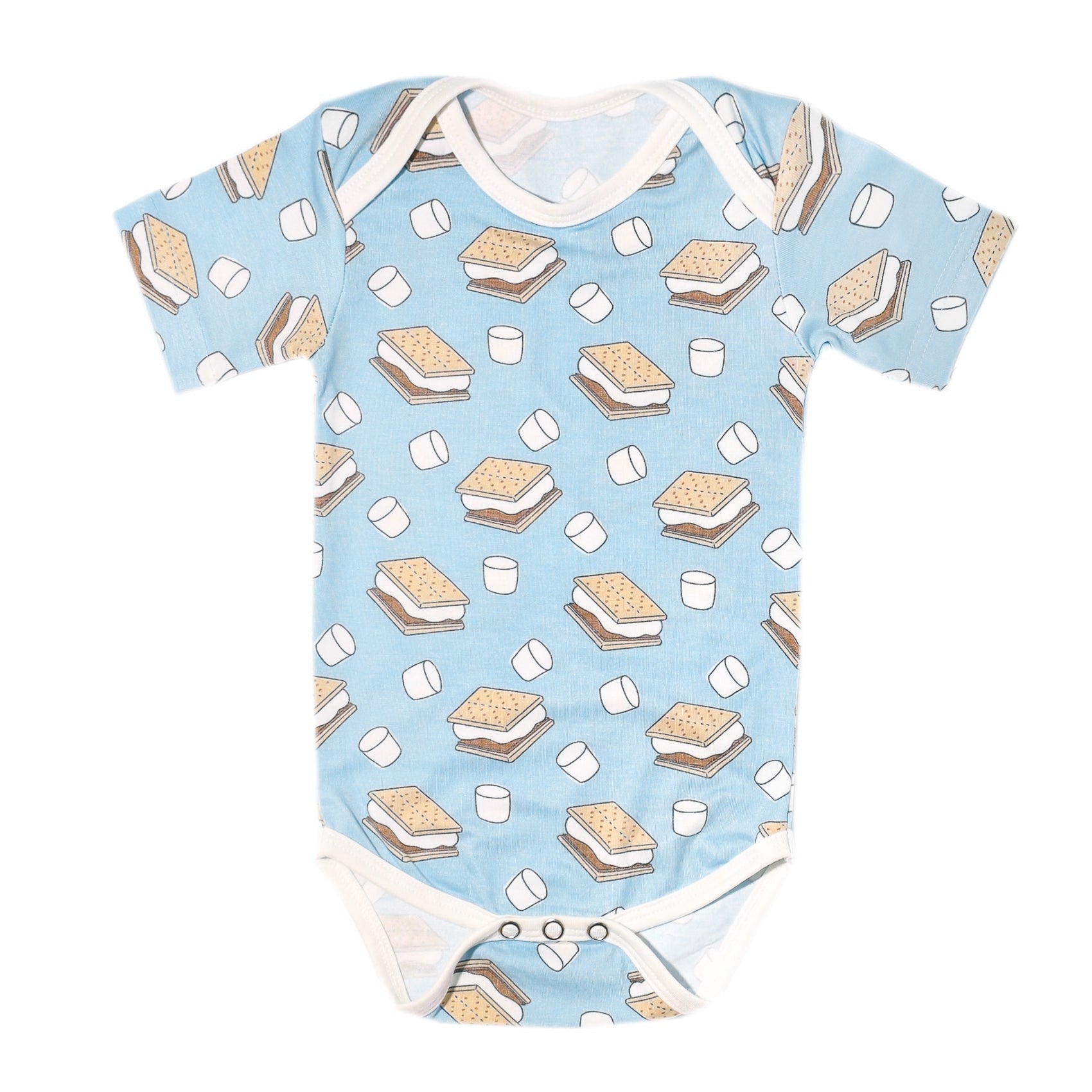 Short Sleeve Bodysuit - S'mores