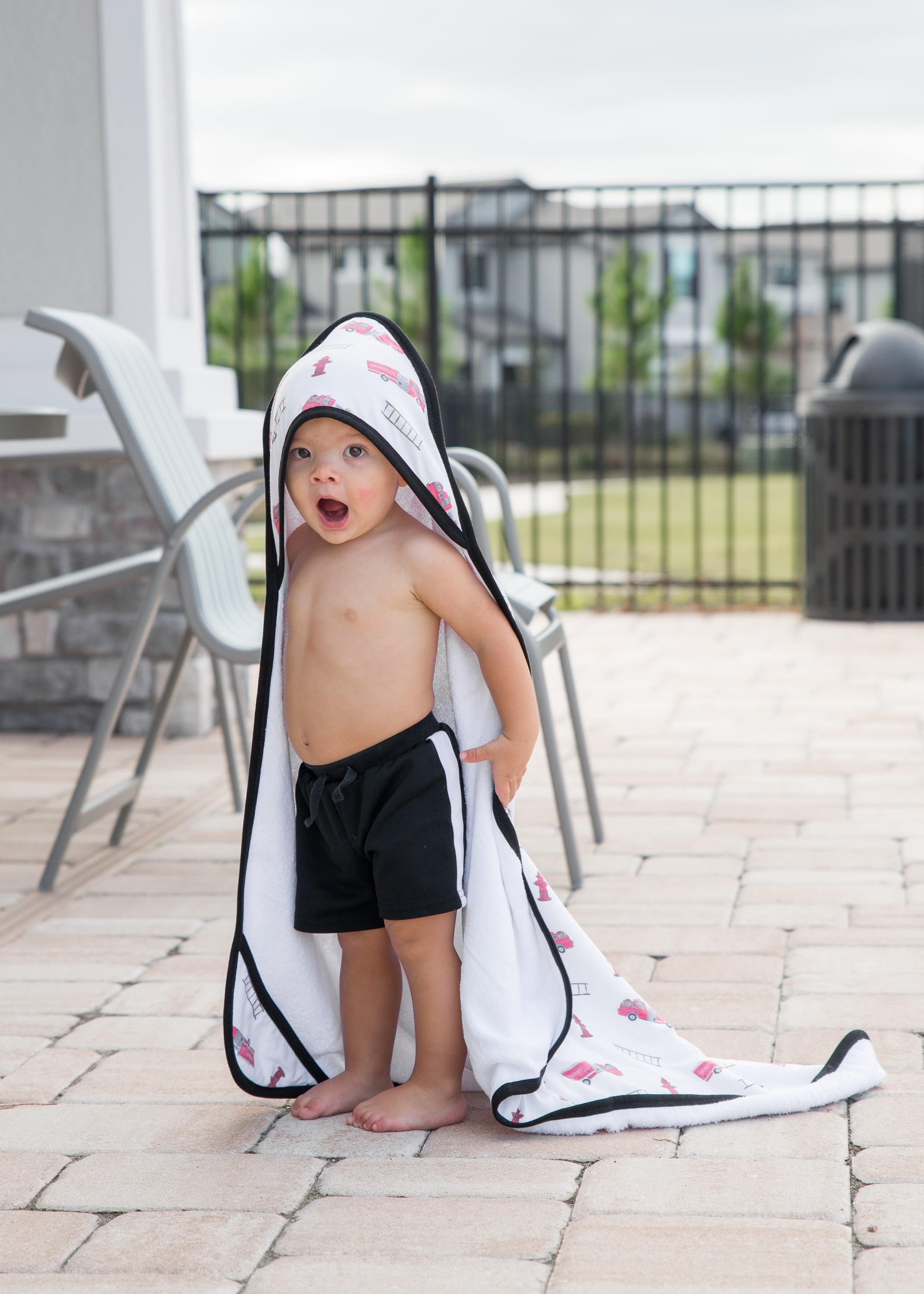 Premium Baby Knit Hooded Towel - Chief