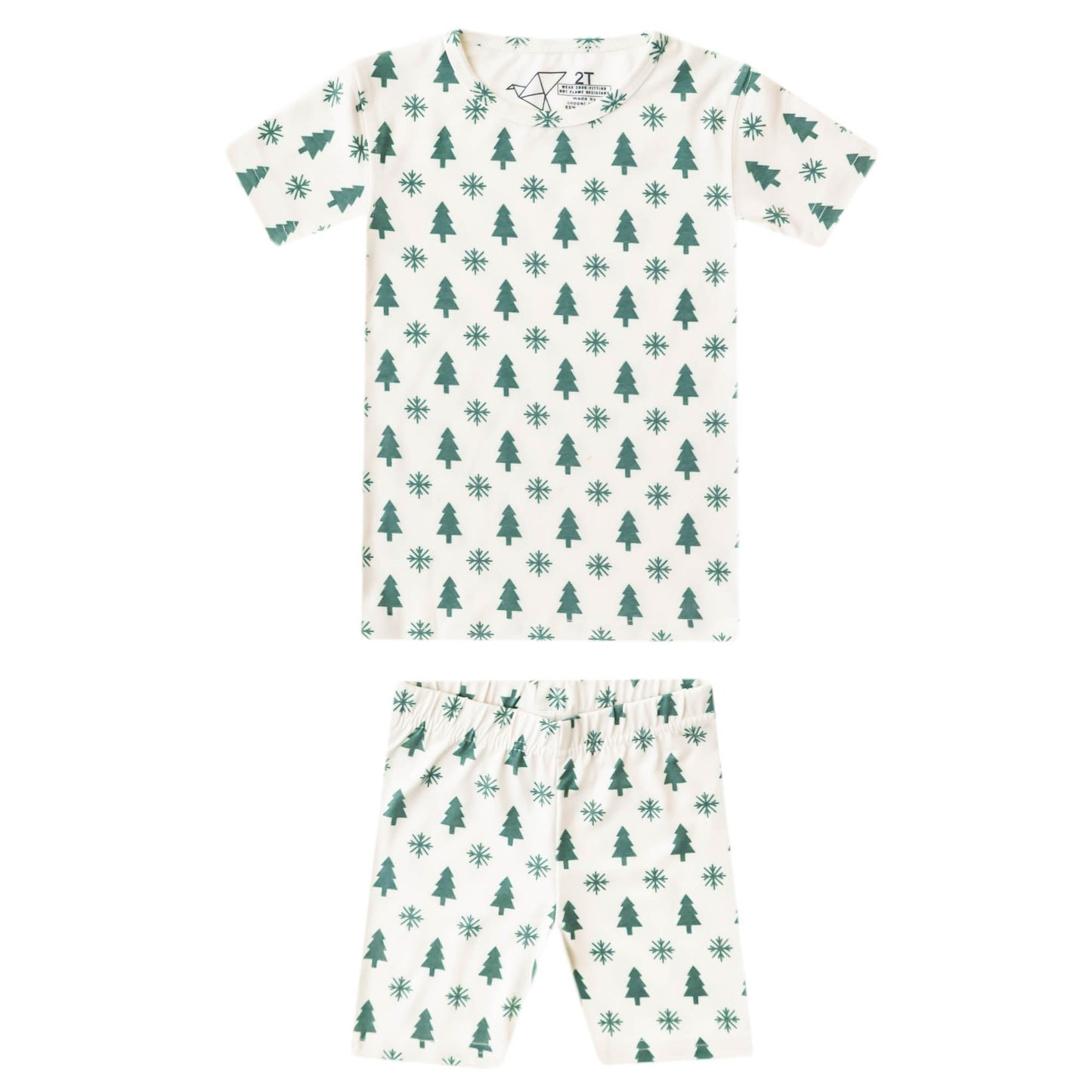 2pc Short Sleeve Pajama Set - Alps