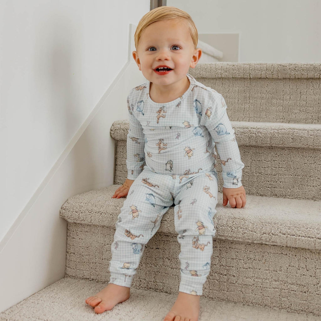 2pc Long Sleeve Pajama Set - Winnie the Pooh and Friends