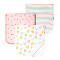 3 Pack Premium Burp Cloths - Cheery