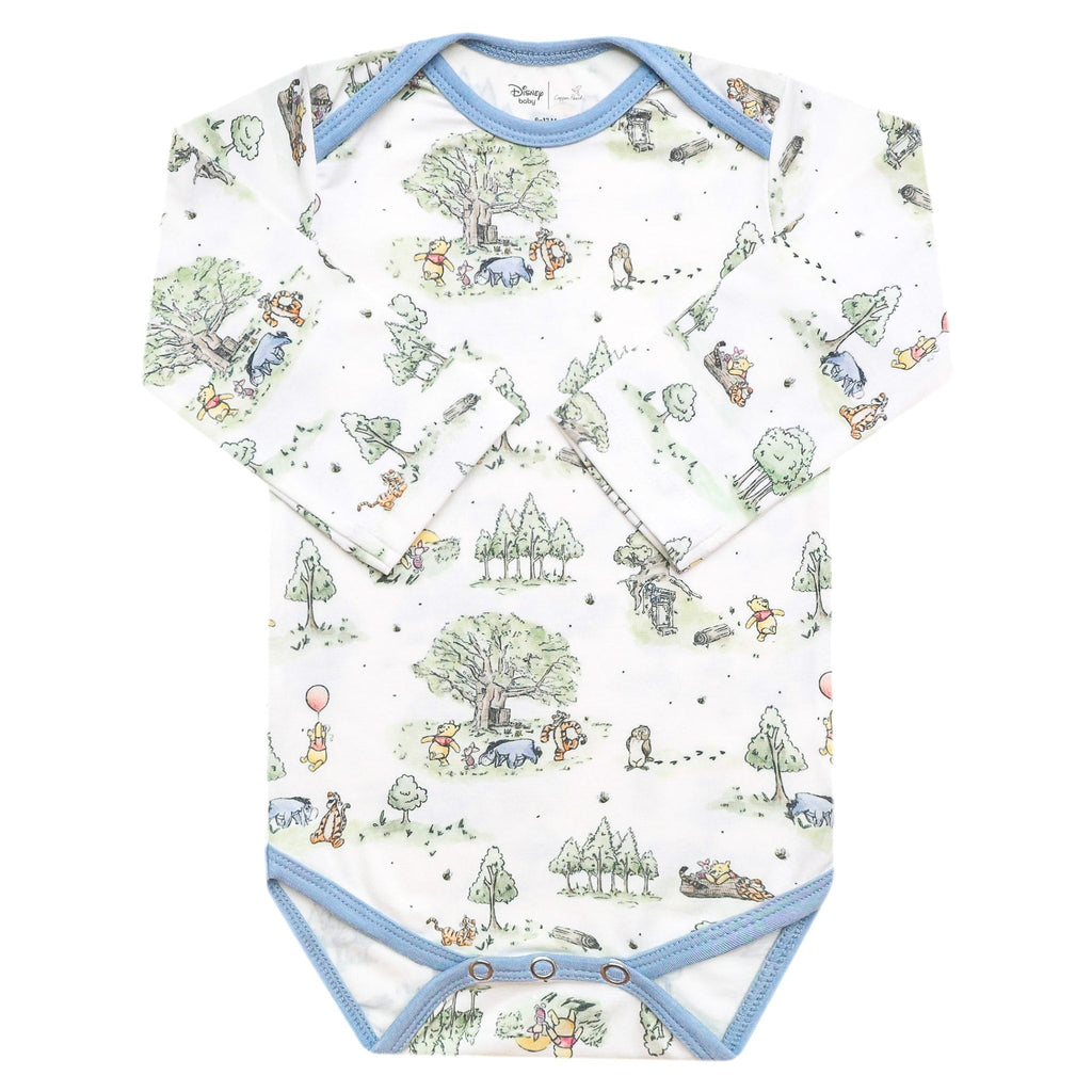 Long Sleeve Bodysuit - Hundred Acre Wood