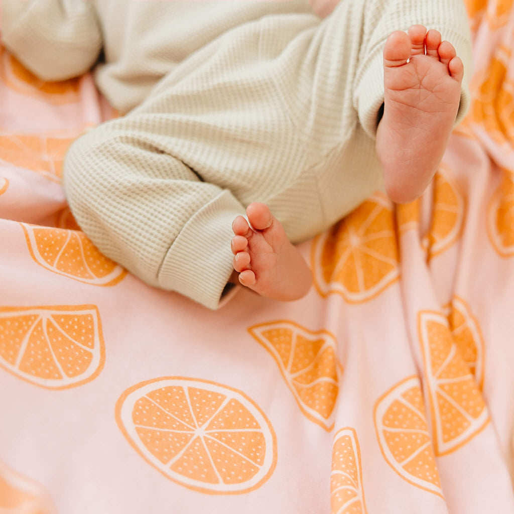 Knit Swaddle Blanket - Cutie