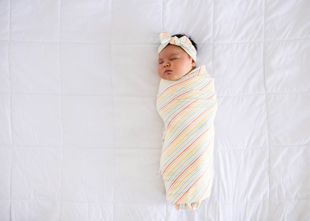 Knit Swaddle Blanket - Rainee