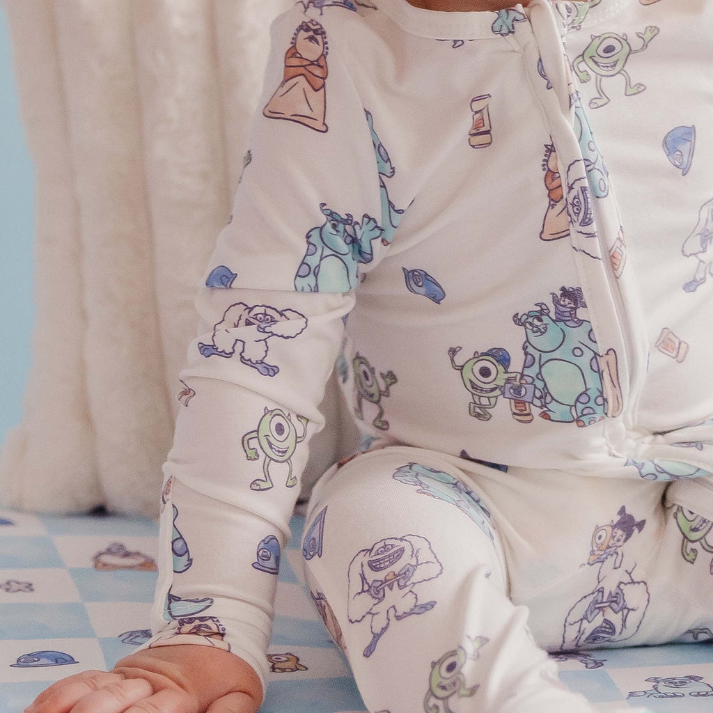 Zip-Up Footie Pajama - Monsters, Inc. Friends