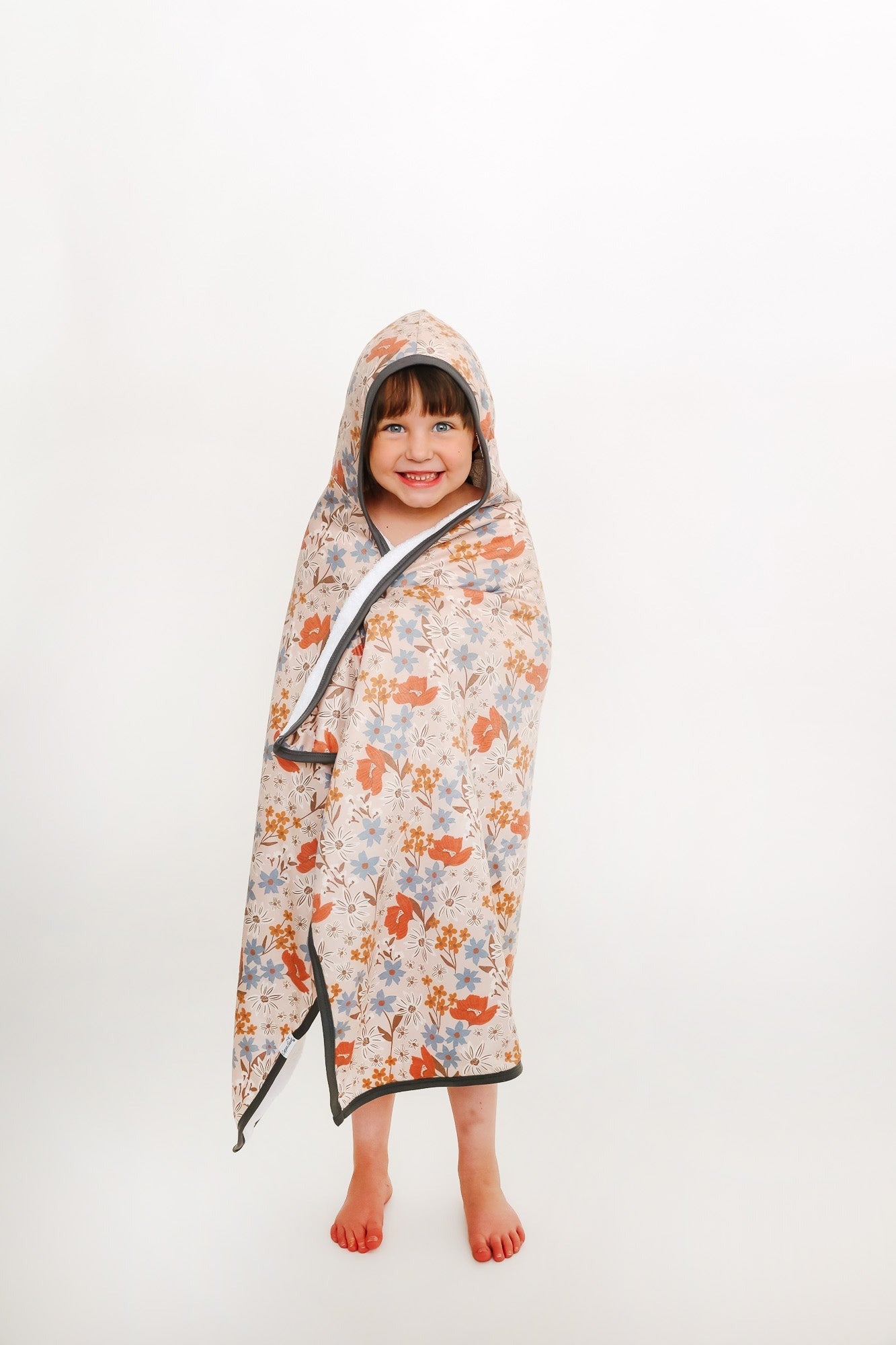Premium Big Kid Hooded Towel - Eden