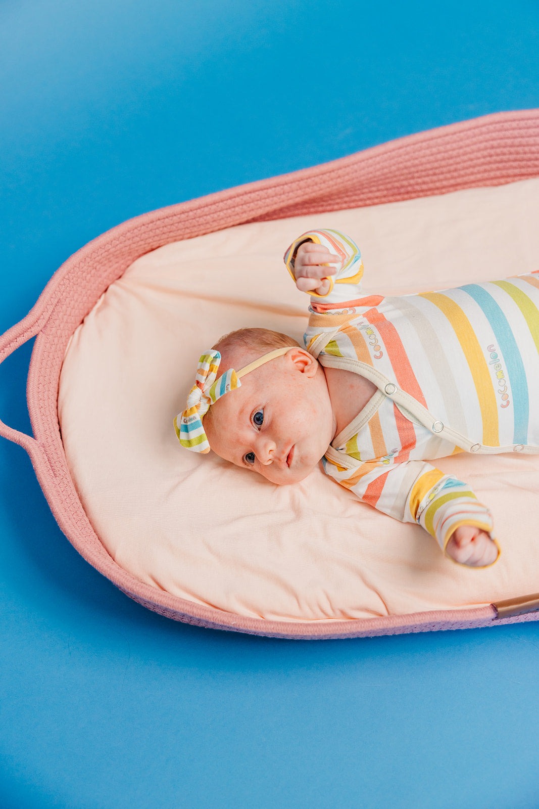 Classic Baby Bow - CoComelon Stripe