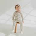 Zip-Up Footie Pajama - Jurassic Park Fossils