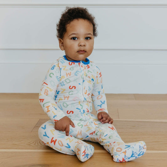 Zip-Up Footie Pajama - Webster
