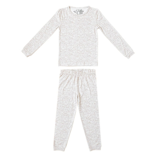 2pc Long Sleeve Pajama Set - Oat
