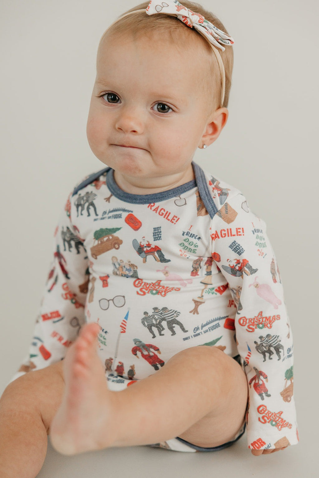 Ribbon Baby Bow - A Christmas Story