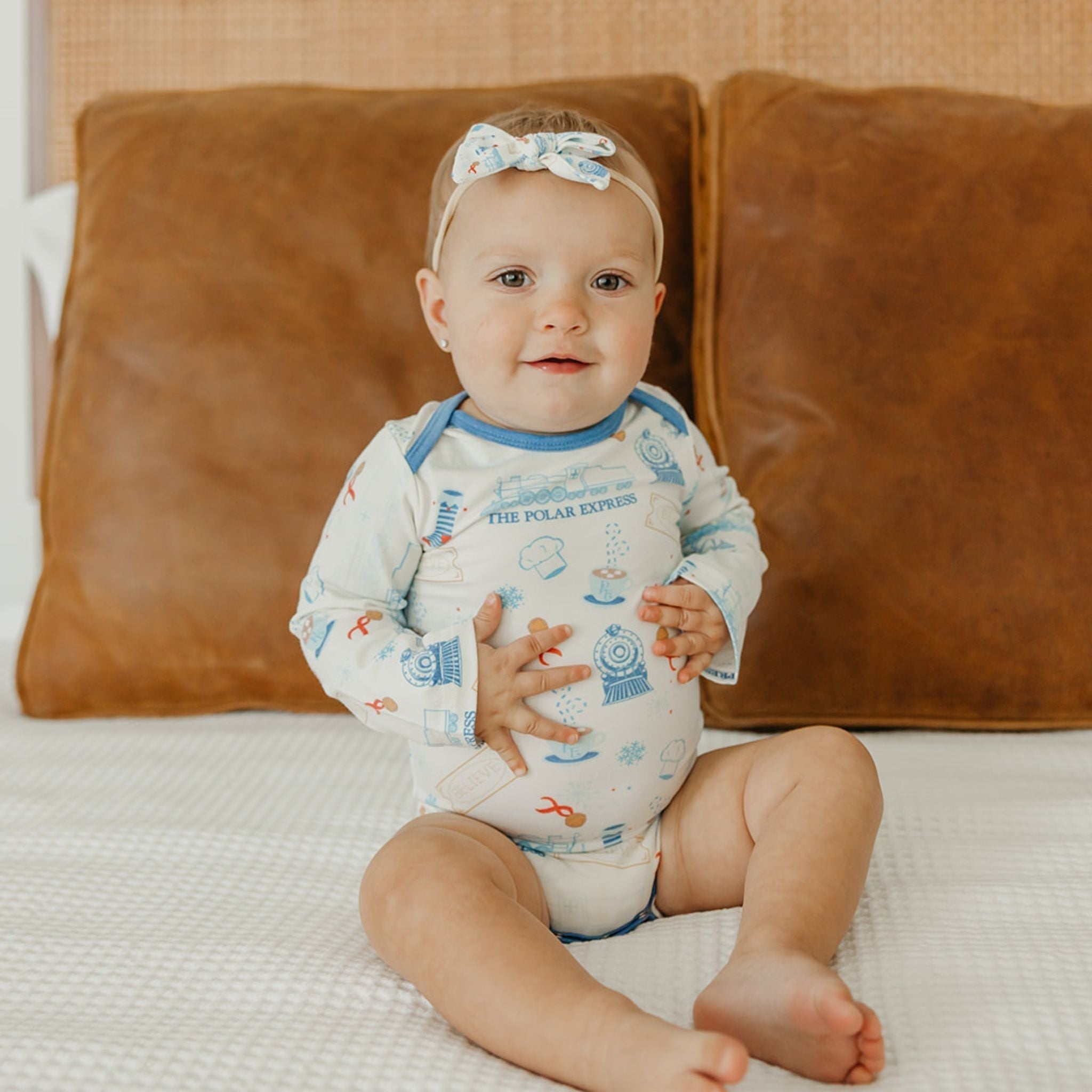 Classic Baby Bow - The Polar Express
