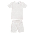 2pc Short Sleeve Pajama Set - Oat
