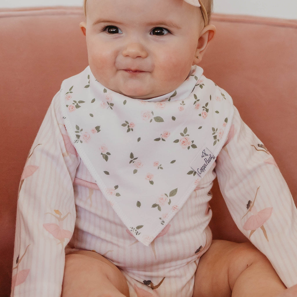 4 Pack Baby Bandana Bibs - Katerina