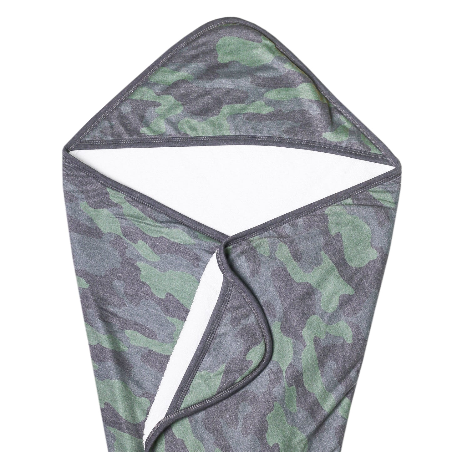 Premium Baby Knit Hooded Towel - Hunter